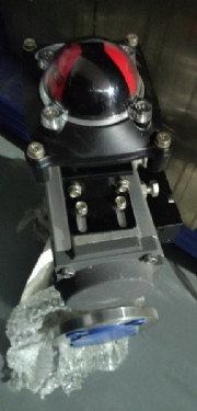 气动法拉球阀<br />Pneumatic fara ball valve